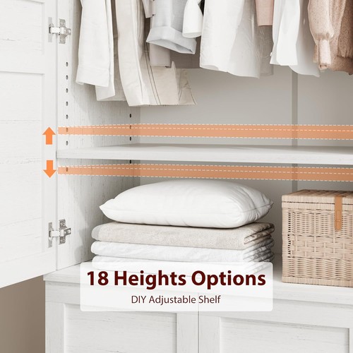 Wooden wardrobe inch - wardrobe, 72