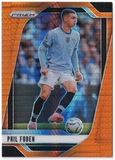 Panini Prizm Premier League 2024-25 Phil Foden Orange Hyper