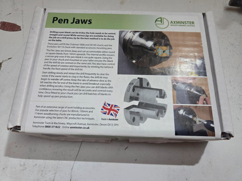 Axminster lathe chuck