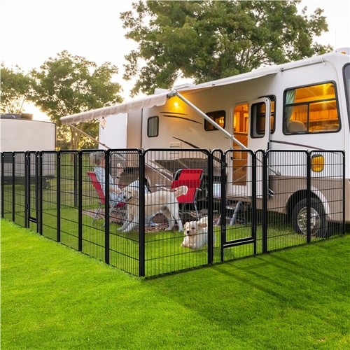 Metal dog playpen - dog,