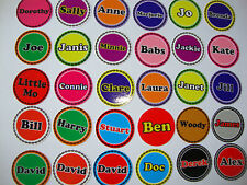  12 NEW LAWN BOWLS STICKERS 1"