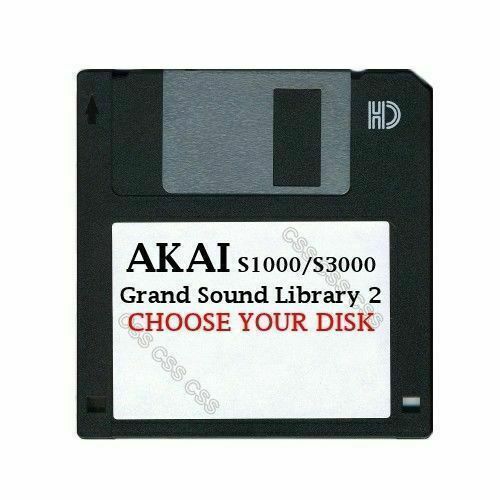 Akai s1000 s3000 floppy disk - /,
