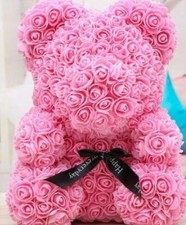 25cm forever rose - forever, teddy