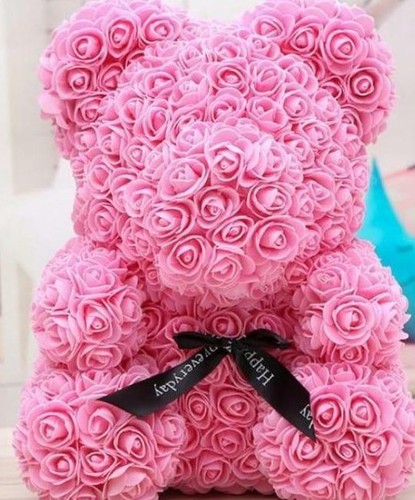 25cm forever rose teddy bear - 25cm,