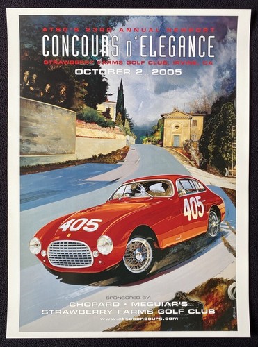 2005 newport concours poster - newport,