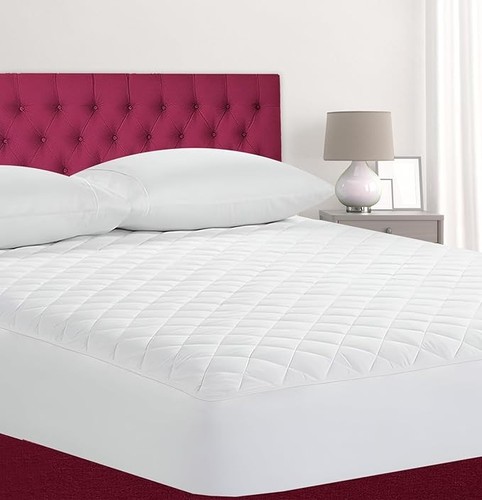 Quilted mattress protector - quilted,