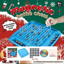 Magnetic🔥Game Intelligence Strategy Board Game Funny Toy Gift Christmas Gift UK