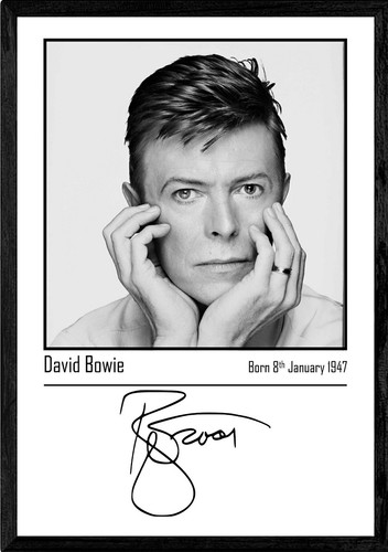 David bowie autograph - bowie,