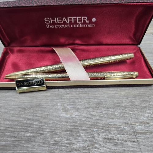 Vtg sheaffer white dot 12k - sheaffer,