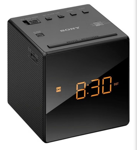 Sony icf cube clock radio - radio,