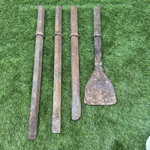 Large set steel chisels - 4,