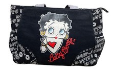 Betty Boop Large Black Tote