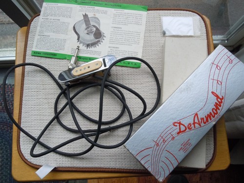 Dearmond guitar microphone - dearmond,