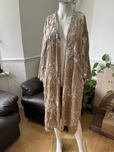 Zara sequin kimono coat - sequin,
