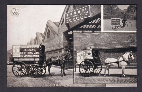 Railway lnwr depot horse - lnwr,