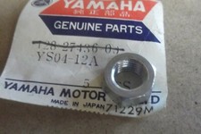 YAMAHA YCS1 YCS1C YJ1 YL1 YL1E GENUINE REAR FOOTREST MOUNT NUT - # 128-27436-00