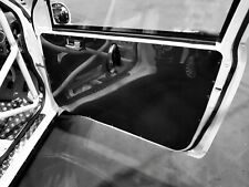 2x BMW E30 COUPE M3 Door Card Panels * Lightweight Gloss Black ABS * Track Car