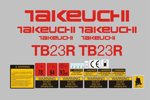 Takeuchi tb23r mini - takeuchi,