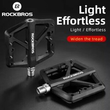 ROCKBROS Bicycle Pedals Comfortable Nylon Anti-slip 9/16" Sealed DU Bearing