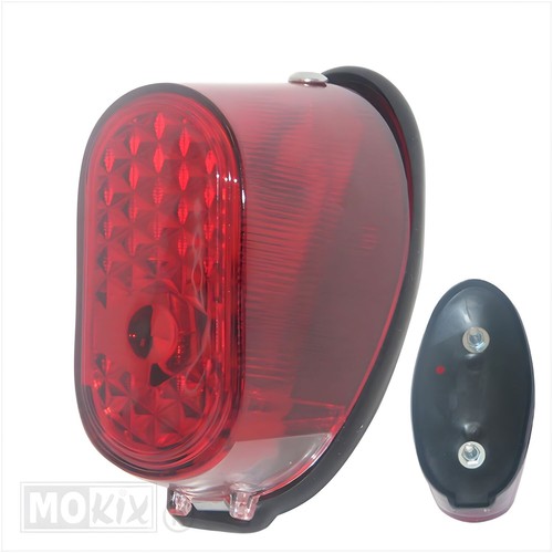 Tail light 9mm for - 6v, puch