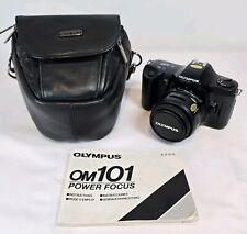 Olympus 35mm OM101 Power Focus Camera Film Camera & Instructions Vintage SLR