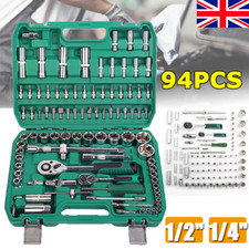94pc 1/2" 1/4" Drive Socket