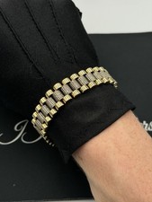 9ct Gold CZ Presidential Style