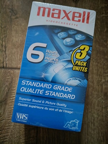 Maxell blank vhs video - 3,