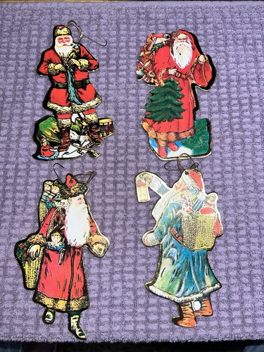Vintage santa claus die - vintage,