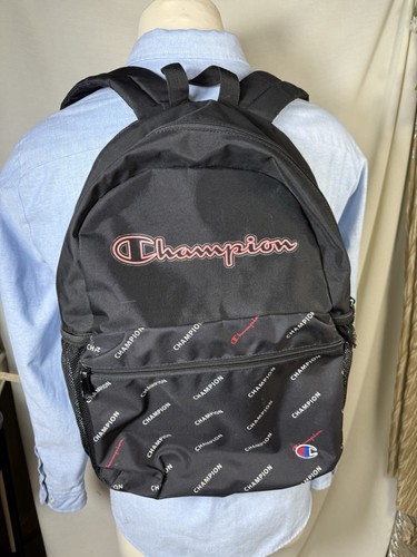 Backpack champion unisex black - backpack,