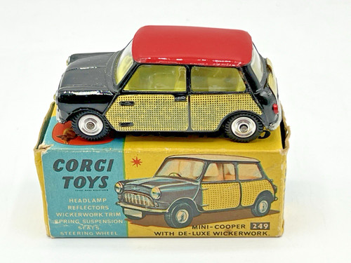 Corgi 249 mini cooper deluxe - mini-cooper,