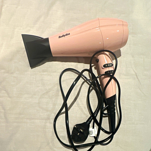 Babyliss hair dryer pink - dryer, pink/black