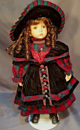 Porcelain doll emily - porcelain, (658)