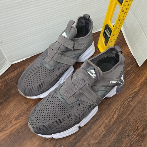 Men rbx gray flyknit - men's, 9w