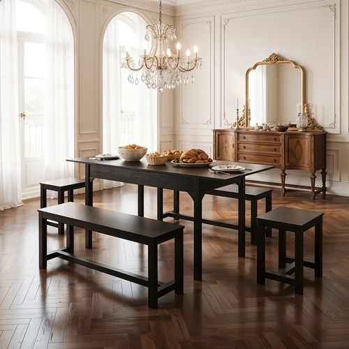 Extendable dining table - dining, &