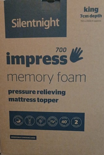 Silentnight impress 7cm memory - silentnight,