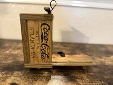 Handmade Coca Cola Wooden Mini