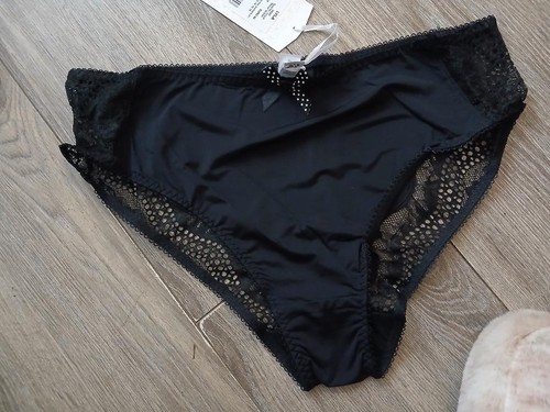 Ladies black lyla briefs