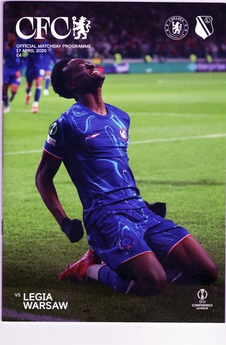 Programme chelsea legia - chelsea,