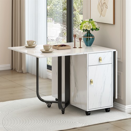 Folding dining table drop - table,