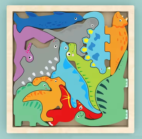 Wooden puzzle blocks - puzzle, for