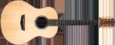 Washburn Elegante S24S Bella Tono Studio Acoustic Guitar. Gloss Natural