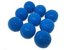 E-Deals 70mm Soft Foam/Sponge Balls - Pack of 9 Blue 