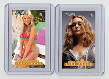 Katrina Bowden rare Fire-Cured MH  #'d x/3 Tobacco card no. 445