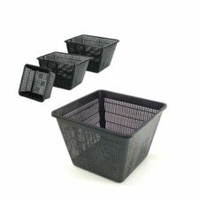 SQUARE POND PLANTING BASKETS KOI FISH AQUATIC GARDEN MARGINS PLANT PLASTIC