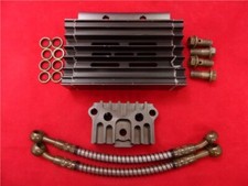 Pit Bike Black CNC Oil Cooler