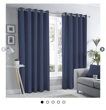 Pairs eyelet curtains - curtains,