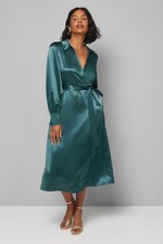 Wallis Green Shirt Dress