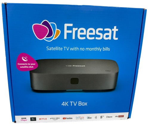 Freesat box uhd smart - 4k,