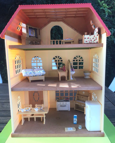 Sylvanian families furnished - sylvanian,